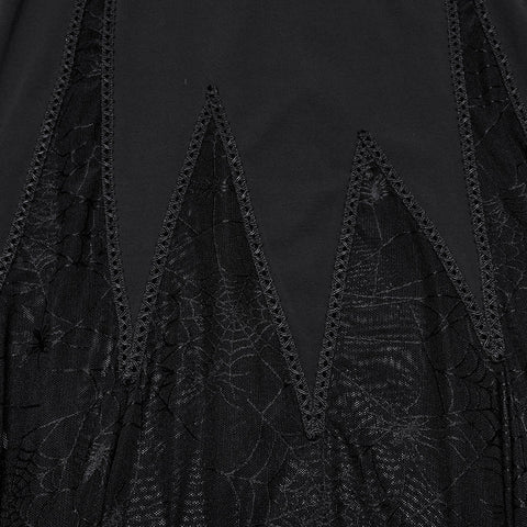 Goth Irregular Splicing Dress