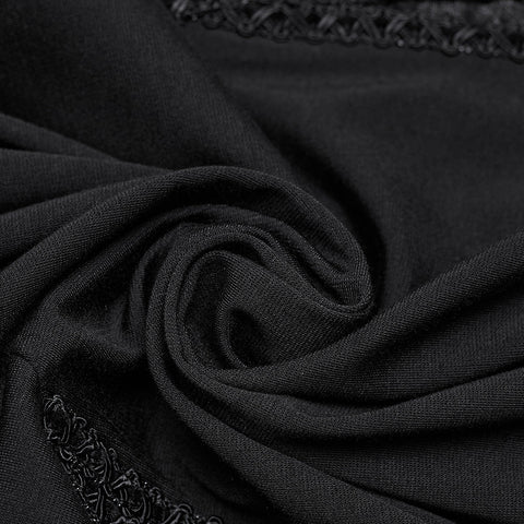 Goth Irregular Splicing Dress