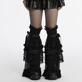 Cute ruffled leg warmer
