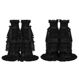 Cute ruffled leg warmer