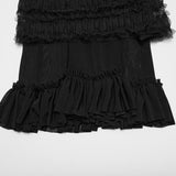 Cute ruffled leg warmer