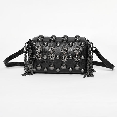 Goth Rose Rivet Bag