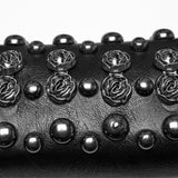 Goth Rose Rivet Bag