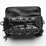 Goth Rose Rivet Bag