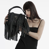 Punk Skull Tassel Bag