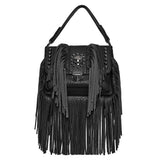 Punk Skull Tassel Bag
