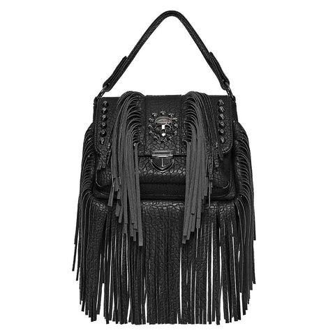 Punk Skull Tassel Bag