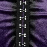 Goth Gradient Printed Velvet T-shirt
