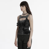 Apocalypse punk denim T-shirt