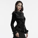 Goth gradient printed shirt