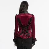Goth gradient printed shirt