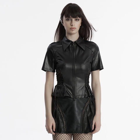 Punk military style shirt