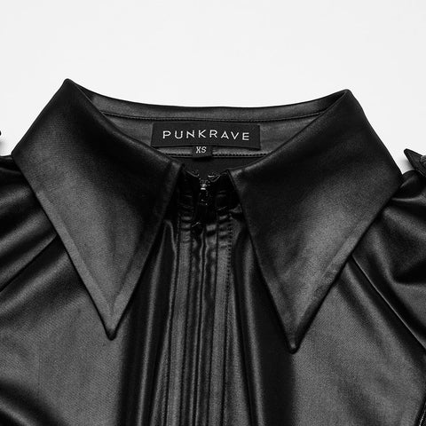 Punk military style shirt