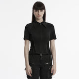 Punk military style shirt