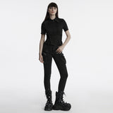 Punk military style shirt