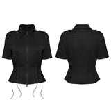 Punk military style shirt