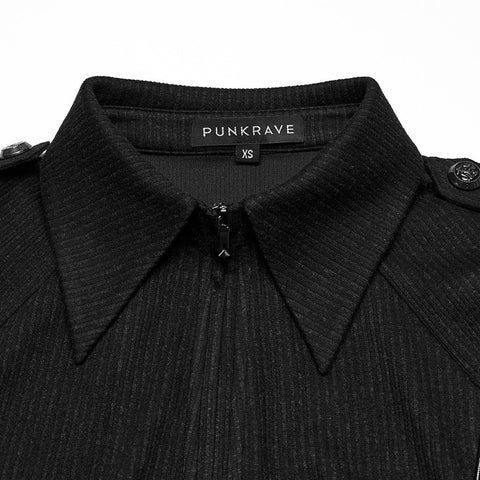 Punk military style shirt