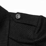 Punk military style shirt