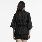 Gothic Glossy Short Coat