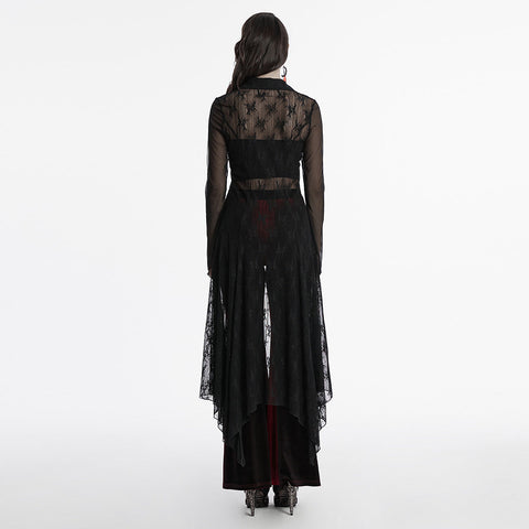 Gothic lace cardigan