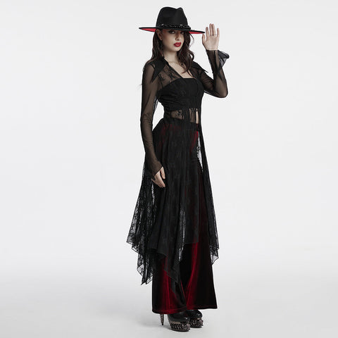 Gothic lace cardigan