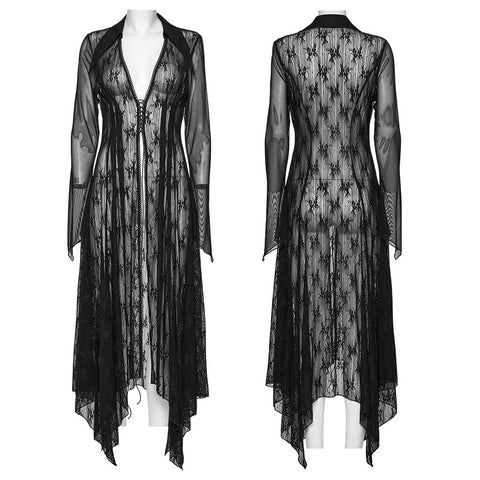 Gothic lace cardigan