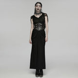 Goth Cross Priest tassel headwear