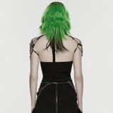 Punk metal blade waist chain
