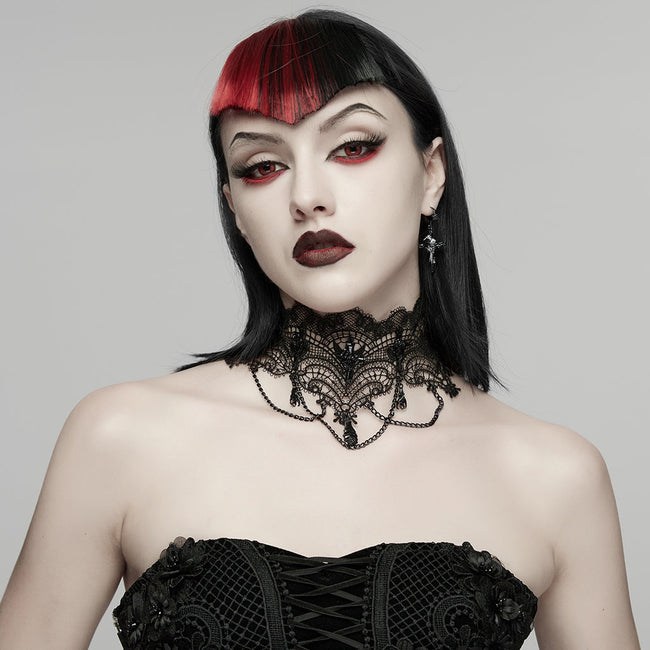 Goth Bat Necklace