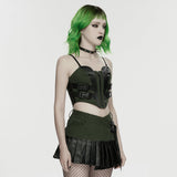 Cyberpunk future warrior corset