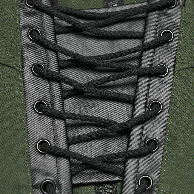 Cyberpunk future warrior corset