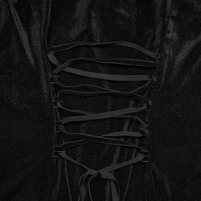 Goth embroidery T-shirt