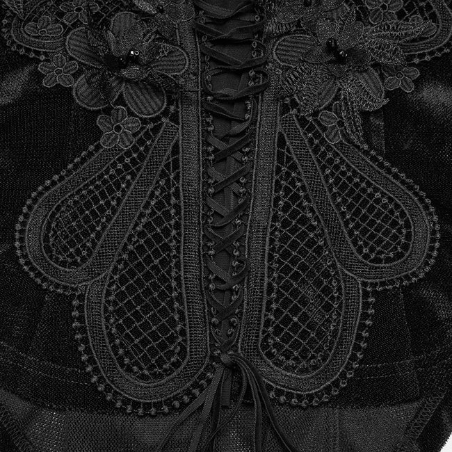Goth embroidery T-shirt