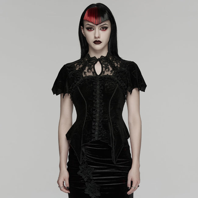 Goth Gorgeous Rose Top