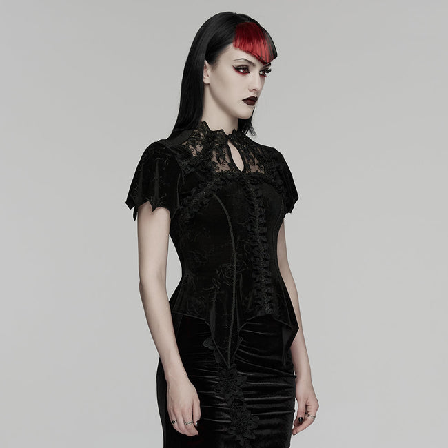 Goth Gorgeous Rose Top
