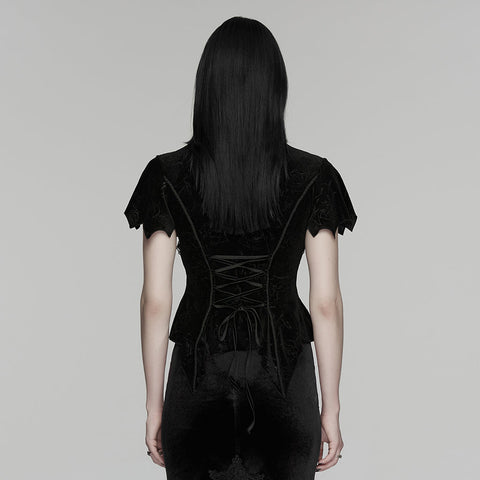 Goth Gorgeous Rose Top
