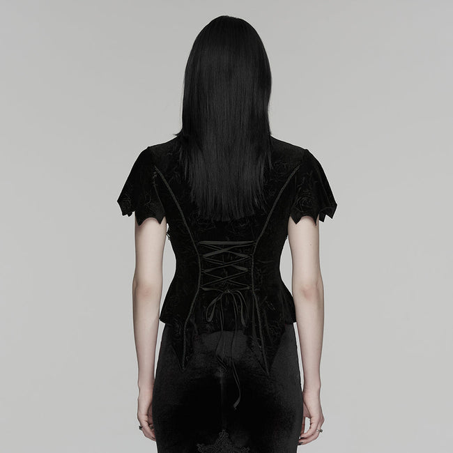 Goth Gorgeous Rose Top