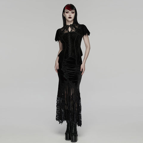 Goth Gorgeous Rose Top