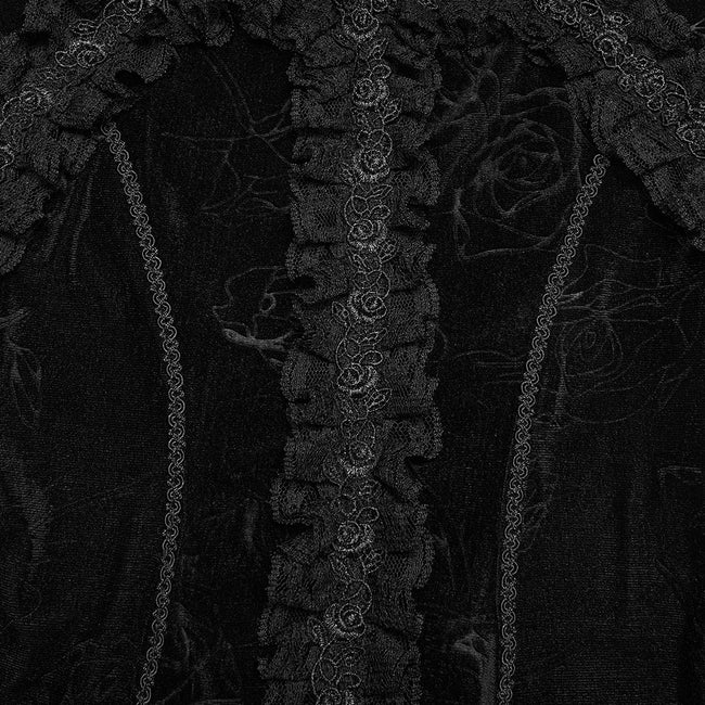 Goth Gorgeous Rose Top