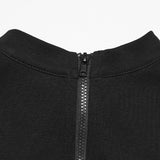 Punk hollow studed vest