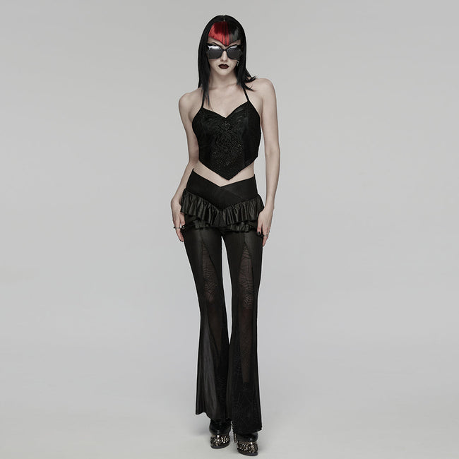 Gothic Lace and Mesh Camisole
