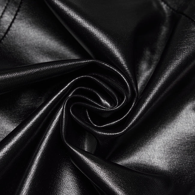 Cyberpunk leather top