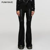 Gothic Flared Trousers