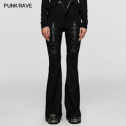 Gothic Flared Trousers