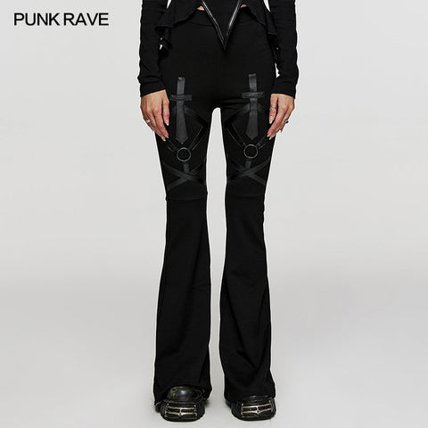 Gothic Flared Trousers