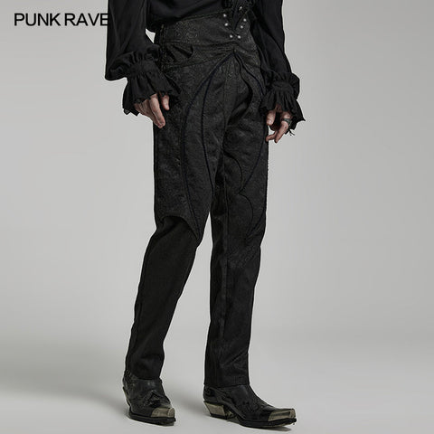 Goth bat wings pants