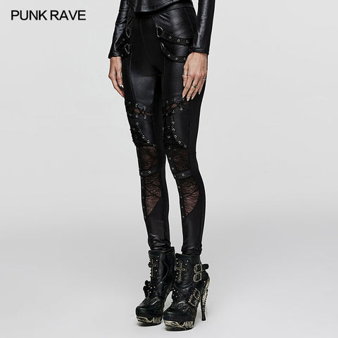 Geometrical knit Leggings