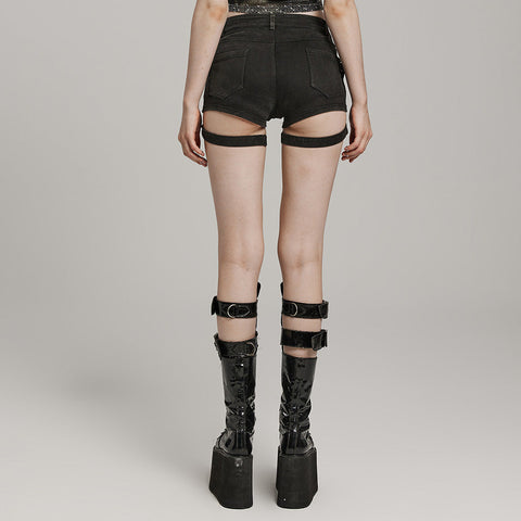 Stretch Slim fit hot shorts