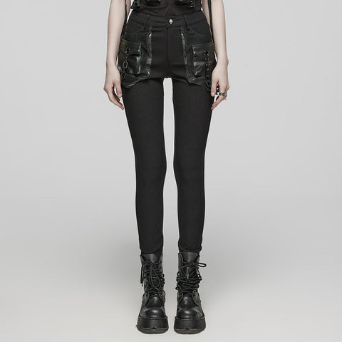 Punk 3D pocket trousers