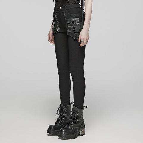 Punk 3D pocket trousers